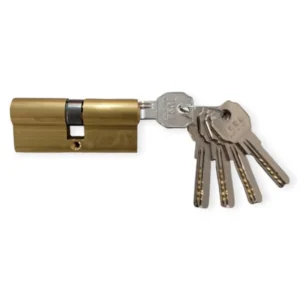 Wood Door Cylinder Punched Key 7cm ICSA