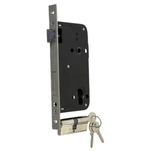 Wood Door body lock with cylinder Size 60 ICSA