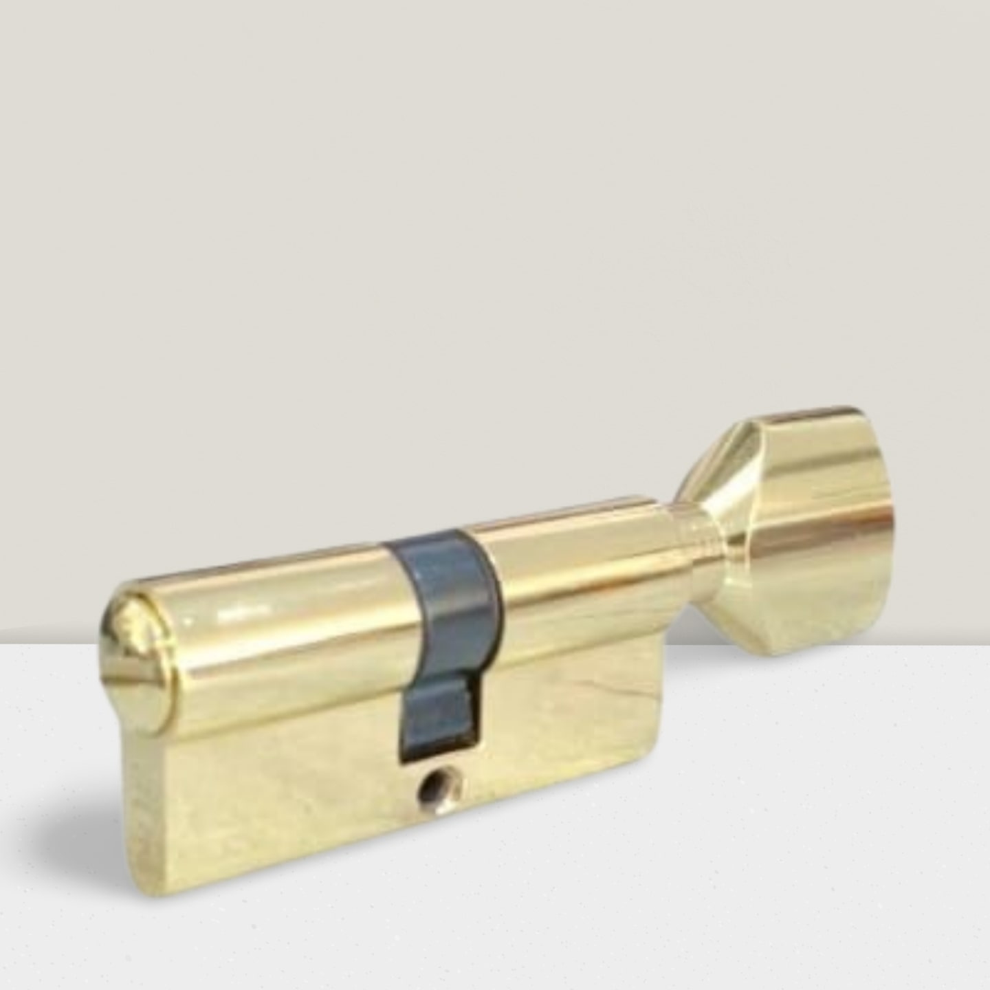 Bathroom door lock (keyless)