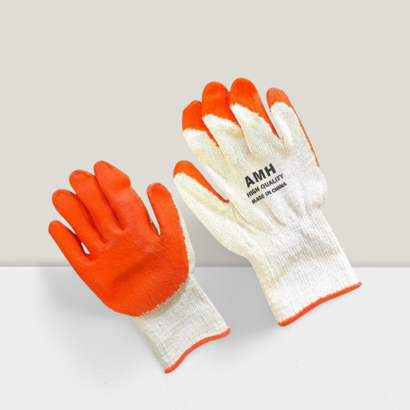 AMH Rubber Gloves one box with (100 pair)