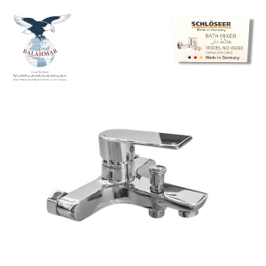 Schloseer German Bath Mixer - Single Lever Modern Design - Chrome