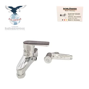 Schloseer German Shattaf Mixer Set - Single Lever (Chrome) - Model JSX-036-5